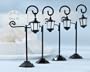 Kate Aspen 25057BK Streetlight Place Card Holder