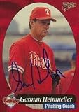 Gorman Heimueller, Reading Phillies - Phillies Affiliate Autographed Card