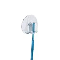 BlissHome, Interdesign, Suction Toothbrush Holder, Clear