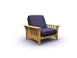 Santa Barbara Golden Oak Jr. Twin Chair By Elite Furniture