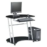 Kool Kolor Computer Desk Color: Black