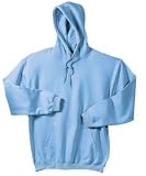 Gildan Ultra Cotton - Pullover Hooded Sweatshirt Light Blue-M