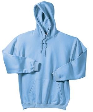 Gildan Ultra Cotton - Pullover Hooded Sweatshirt Light Blue-M
