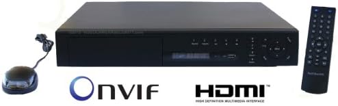 H.264 ONVIF NVR 24ch 1080p / 960P, 32ch 720P,HDMI,4 HDD SATA Slots: 4x 3TB HDD or 3x 3TB HDD + DVDRW