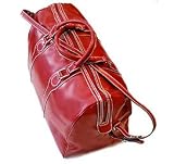 Floto Milano Duffle in Tuscan Red - equipment bag, luggage, leather bag