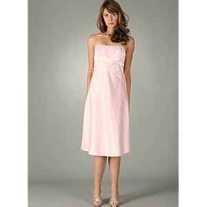 Sweetheart A-Line Tea-Length Formal for Bridesmaid Formal Prom