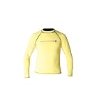Body Glove Juniors Long Arm Lycra Rash Guard Shirt (Yellow, 10/4X)