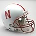 Nebraska Huskers Riddell Full Size Authentic Helmet - College Athletics Sports Merchandise