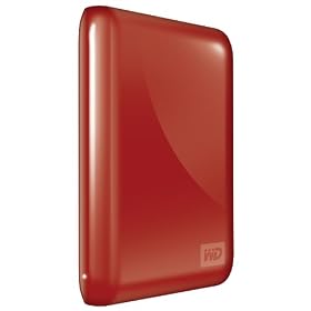 Western Digital My Passport Essential 500 GB USB 3.0/2.0 Portable External Hard Drive (Real Red)