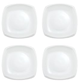 BIA Cordon Bleu Annapurna Square Bread Plates, Set of 4 by BIA Cordon Bleu