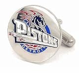 Detroit Pistons Cufflinks - NBA Basketball Sports Themed Formal Wear