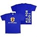 Jリーグエンタープライズ 日本代表 ALL FOR 2010 Tシャツ ブルー×ホワイト