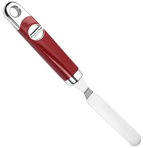 KitchenAid 9-Inch Angled Icing Spatula Red