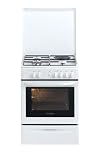 Brandt - KMC1001W - Cuisinière - Electrique - Largeur : 60 cm - Classe: B - Blanc