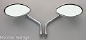 Cateye Style Motorcycle Mirrors