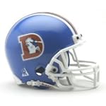SAVE $38 - Denver Broncos 1975-96 Throwback Replica Mini Helmet $22.99