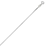 Sterling Silver Box Chain 024 (1.3mm) 20"
