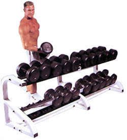 CAP Barbell Commercial Two Tier Dumbbell Rack Addition