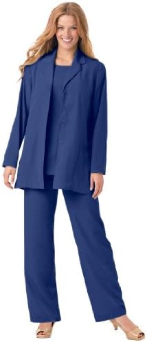 Only Necessities Women's Plus Size Skin Pantset (3 Piece)