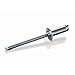 ACS-54 Goebel Open End Blind Rivet, 5/32.156 Diameter [.188-.250 GR Range], CSK HD Alum/Steel, Plain Finish Rohs (1000
