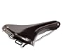 Brooks Saddles B15 Swallow Bicycle Saddle (Chrome Frame, Black)