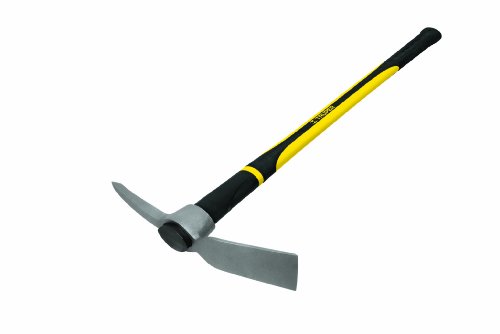 Truper 32655 2-1/2-Pound Pick Mattock, Fiberglass Handle, 36-Inch