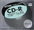 TDK CD-R�f�[�^�p700MB 32�{�� �u���b�N 10mm���P�[�X���� [CD-R80EBKS]