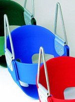 High Back Full Bucket Toddler Infant Swing Seat - Seat Only, Blue