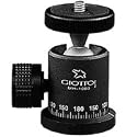 Giotto MH-1003 Small Ball Head with Independent Panning Lock - Supports 8.8 lbs.