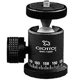 Giotto MH-1003 Small Ball Head with Independent Panning Lock - Supports 8.8 lbs.