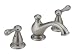 Delta 3578SS-278SS Leland Double-Handle Widespread Lavatory Faucet with Metal Pop-Up, Stainless