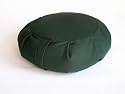 Meditation Cushion; Round, Zafu (green)