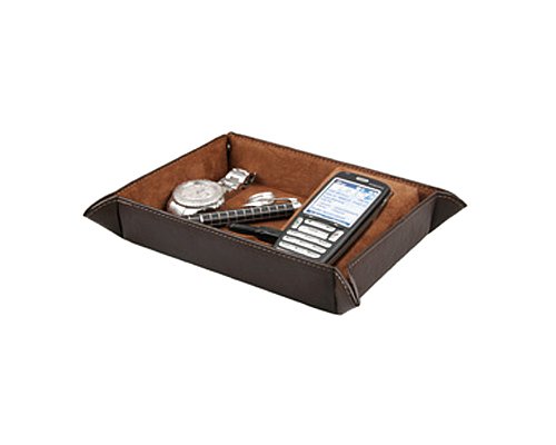 Naztech Personal Valet/Personal Organizer - iPhone, Blackberry, HTC, Samsung, LG, Motorola, and Nokia - Brown