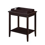 Powell 878-269 Somerset Accent End Table, Chocolate