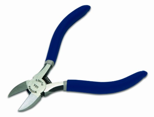 JH Williams PL 40CS 5 Inch Flush Cut Diagonal Cutting Pliers with Spring