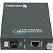 TRENDnet TFC-1000S40D5 Intelligent 1000Base-TX to 1000Base-FX Dual Wavelength Single Mode SC Fiber Converter TX1550