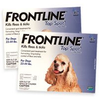 Frontline for Dogs - Medium 23 to 44 lb - 12 pk