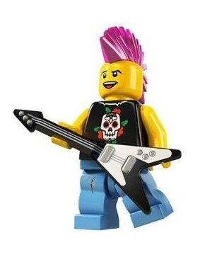 LEGO - Minifigures Series 4 - PUNK ROCKER