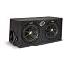 Kicker 10DC104 Dual Vented Sub Enclosure Loaded with 2 Comp Subwoofers