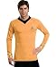 Search : Star Trek Classic Deluxe Gold Shirt Men's Halloween Outfit - Medium, Jacket Size 42 M , Waist 30-36