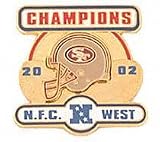 NFL 2002 NFC West Championship Pin San Francisco 49ers