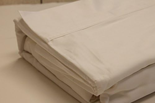 Hotel Collection Authentic 600 Thread count QUEEN WHITE Cotton sheet & pillowcase set