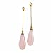 Lovely Pink Opal Briolette Earrings