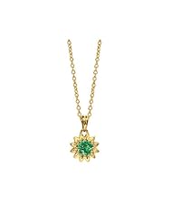 Gabriel & Co. - Childrens Created Emerald May Birthstone Pendant