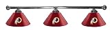 Washington Redskins Pool Table Light - Chrome Bar