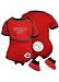 Cincinnati Reds Creeper with Bib and Booties - Toddler (18 Months)