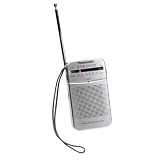 Panasonic RF-P50 Pocket AM/FM Radio, Silver ~ Panasonic