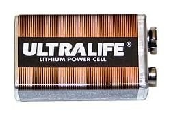 Ultralife U9VL-BP 9V Lithium Battery