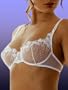 Lavinia Lingerie sheer demi cup bra