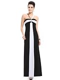 Ever Pretty Classic Striped Stunning Rhinestone Long Evening Gowns 85276